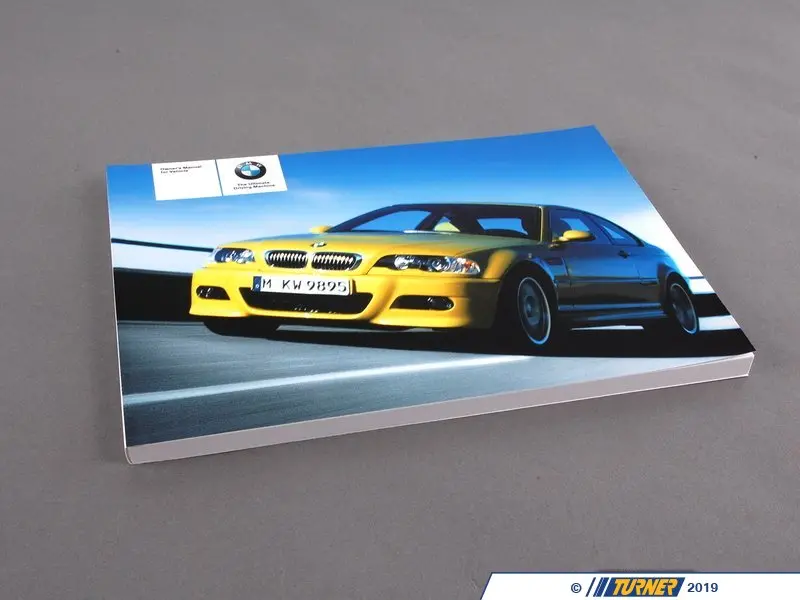 アクセサリー E46  M3 Convertible Owner's Manual 01410158512 - Genuine BMW E46 M3 Coupe Owner's Manual - 2005 - E46