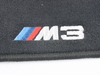 Genuine BMW Genuine BMW ///M Carpeted Floor Mat Set - Black - E36 318ic 323ic 325ic 328ic M3 Convertible - (NO LONGER AVAILABLE) 82111470393 View 6