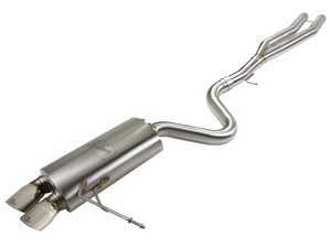 aFe MACH Force-Xp 2-1/2" 304 Stainless Steel Cat-Back Exhaust System w/ Polished Tips - E92/3 328i 2007-2013