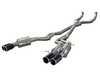 AFE aFe MACH Force-Xp 3in 304 Stainless Steel Cat-Back Exhaust System w/ Carbon Fiber Tips - F10 M5 2012-2015 49-36317-C View 1