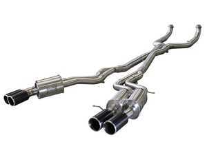 aFe MACH Force-Xp 3in 304 Stainless Steel Cat-Back Exhaust System w/ Carbon Fiber Tips - F10 M5 2012-2015