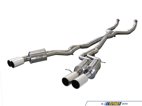 AFE aFe MACH Force-Xp 3in 304 Stainless Steel Cat-Back Exhaust System with Polished Tips - F10 M5 2012-2015 49-36317-P