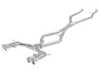 AFE aFe MACH Force-XP 304 Stainless Steel Cat-Back Exhaust System w/o Muffler w/ Polished Tip - F85/86 X5/6 M S63 49-36342-P View 1