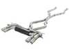 AFE aFe MACH Force-XP 304 Stainless Steel Cat-Back Exhaust System w/ Polished Tips - F85/86 X5/6 M S63 49-36341-P View 1