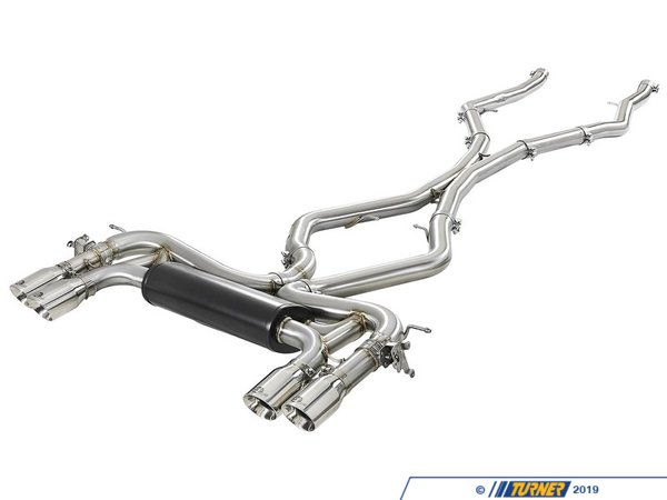 AFE aFe MACH Force-XP 304 Stainless Steel Cat-Back Exhaust System w/ Polished Tips - F85/86 X5/6 M S63 49-36341-P