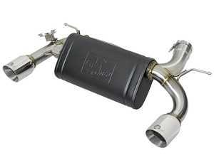 aFe MACH Force-Xp Axle-Back Stainless Steel Exhaust System w/ Polished Tips BMW - F3X 335i/ix 435i/ix N55