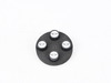 Genuine MINI Genuine MINI Wings Logo Valve Stem Black Caps Set - Set Of 4 36110429653 View 1