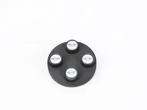 Genuine MINI Wings Logo Valve Stem Black Caps Set - Set Of 4