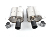 Dinan F10 535i Dinan Free Flow Axle-Back Exhaust - Black Tips D660-0051-BLK View 2
