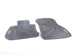 Genuine BMW All-Weather Floor Mat Set - Front - F39
