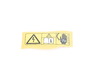 Genuine MINI WARNING STICKER FOR 12377626091 View 1