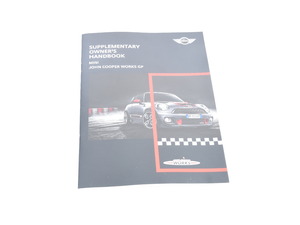 Genuine MINI Suppl. Owner's Handbook Mult - 01402917302