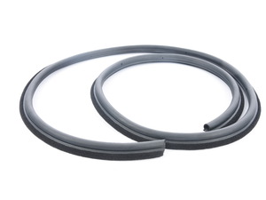 Genuine BMW Driver's Left Side Door Weatherstrip - Black - E30 318i 325i Convertible