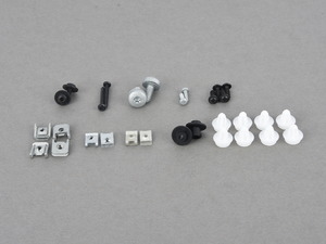 Genuine BMW Mounting Kit, Trunk Trim - 51007398374