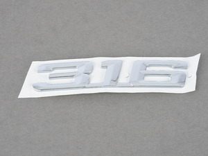 Genuine BMW Emblem "316" - 51141977249
