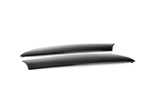 A - Pillar Black Trim Cover - Set Of 2