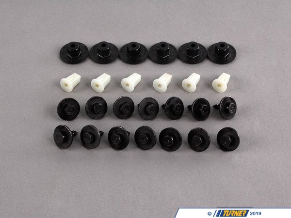 Genuine BMW Genuine BMW Fender Liner Hardware Kit - E90, E91, E92, E93 E9X41_15