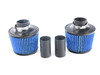 Burger Motorsports Burger Motorsports Blue Dual Cone Intake (DCI) - N54 135/335/535, Z4 35i BMS-N54-DCI-B View 1