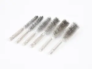 6 Piece Twisted Wire Bore Brush Set