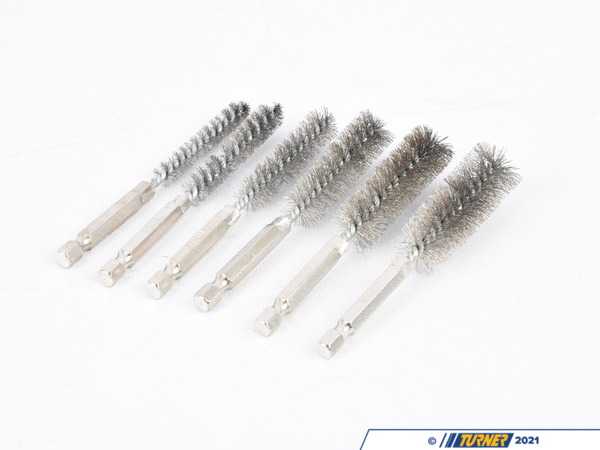 Innovative Products  6 Piece Twisted Wire Bore Brush Set IPA8080