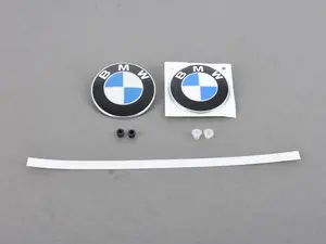 Genuine BMW Emblem/Roundel With Grommets - Front And Rear - E92