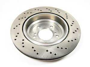 Genuine BMW Brake Disc, Ventilated, Rear Left, ZCP/CSL E46 M3