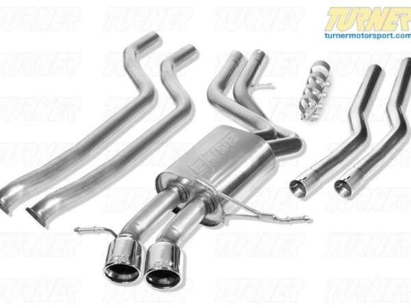 Borla E82 135i Borla Race Exhaust - Downpipe-Back, Cat Delete, Rear Muffler - (NO LONGER AVAILABLE) 12655