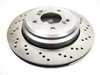 Genuine European BMW Brake Disc, Ventilated, Rear Right 34212282304 ZCP/CSL E46 M3 34212282304 View 1
