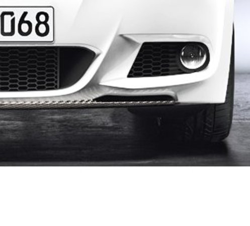 Genuine BMW E92 2011+ Genuine BMW Carbon Fiber Front Center Splitter for M Sport Bumper - (NO LONGER AVAILABLE) 51192159867