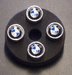 Genuine BMW Valve Stem Caps - BMW Roundel Logo (Set of 4) 36110421544 View 2