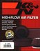 K&N K&N Performance Drop-In Air Filter - E36 318i 1/94-later, Z3 1.9 33-2733 View 2