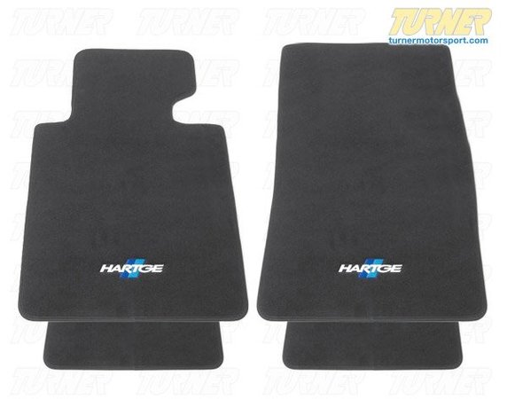 Hartge E63 6 Series Coupe Hartge Black Floor Mats - No Convertible (Warehouse Clearance!) 41630900