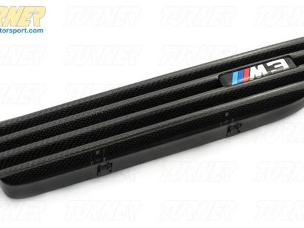 Turner Motorsport Carbon Fiber Fender Grills  - E46 M3 BME-M3-CFG-EMB