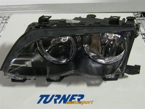 Turner Motorsport E46 Late Sedan Headlight Housing LEFT (NEW - Lens Defect) BMW 63127165771 TMS2430