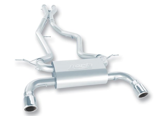 Borla E92 335i/335xi Borla Touring Exhaust - Cat-Back Rear Section, Muffler - (NO LONGER AVAILABLE) 140228