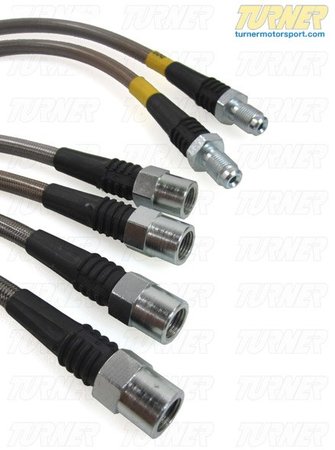 StopTech Z4 Stainless Steel Brake Line Set - (NO LONGER AVAILABLE) PLBZ4-E85-E86
