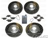 Packaged by Turner Complete Front & Rear Brake Package - E46 M3 ZCP (Competition Package) TMS2403 View 1