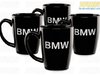 Genuine BMW Genuine BMW Black Coffee Mugs, Set of 4 (Save $8!) TMS1639 View 1