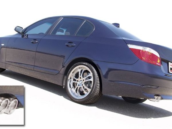 Borla E60 525i/530i 04-05 Borla Sport Exhaust - Cat-Back Resonator, Muffler - (NO LONGER AVAILABLE) 140113