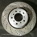 Genuine BMW Cross-Drilled & Floating Brake Rotors - Rear - E46 M3 US/Euro/CSL/ZCP 34212282303K View 3