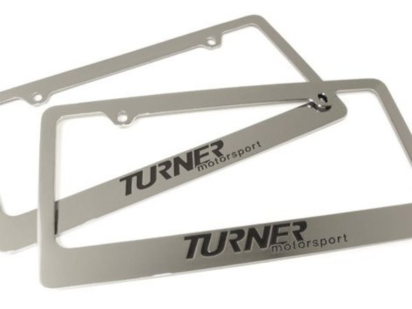 Turner Motorsport Turner Motorsport Premium License Plate Frame (NO LONGER AVAILABLE) LIC-WW-PREMIUM