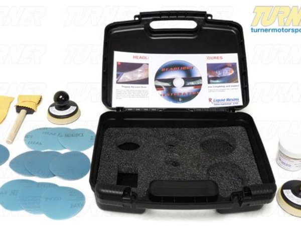 Turner Motorsport Liquid Resin Headlight Polish & Restoration Kit LIQUIDRESIN