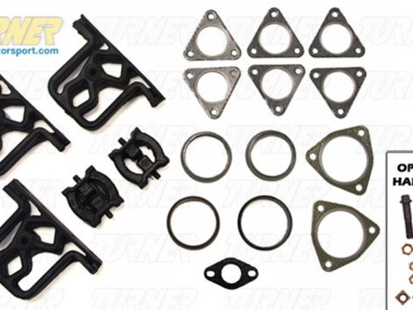 Packaged by Turner Exhaust Gaskets and Hanger Package for E46 M3 E46M3EXHGASKETS
