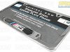 Genuine BMW M5 License Plate Frame Silver Polished - (NO LONGER AVAILABLE) 82120149104 View 5