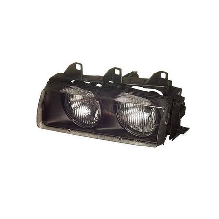 TYC Headlight Assembly - Left - E36 318i 325i 328i M3 63121468865