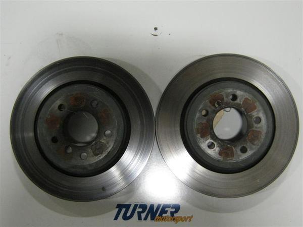 Genuine BMW E46 330 Rear Brake Rotors - Pair (USED) BMW 34201166073 UBRK10006