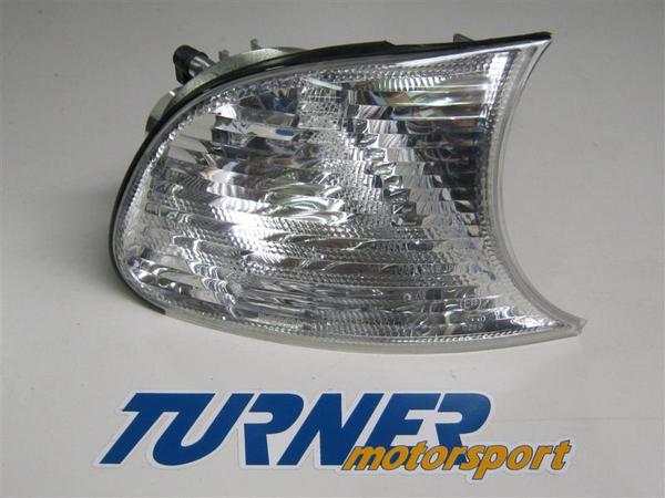 Turner Motorsport 01-03 E46 Coupe / Convertible Right Clear Front Turn Signal (New - Tip Cracked) BMW 63137165858 TMS3300