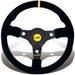 Turner Motorsport Racing Corsa Black Suede Steering Wheel - 355mm TMS5323 View 1