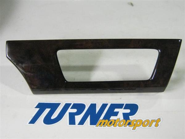 Genuine BMW E90 E91 Dashboard Burr Walnut Wood Trim Left (USED) BMW 51457132853 UINT10004