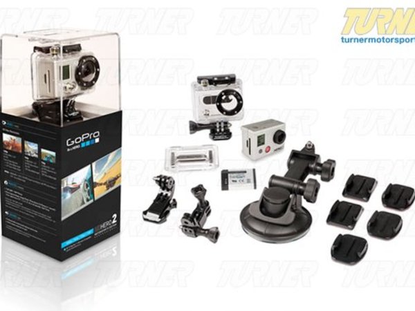 Genuine BMW GoPro Hero2 HD Motorsports Hero Wide Angle Video Camera Kit CHDMH-002